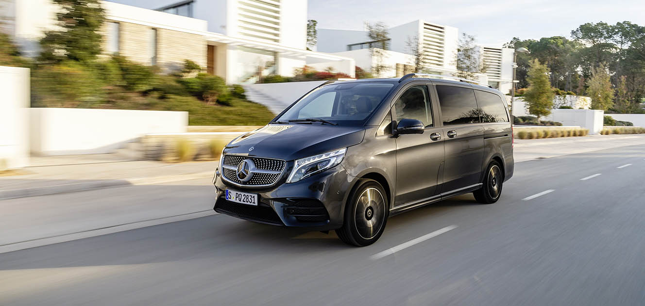 Rent a Mercedes V Class / Vito in Europe and Dubai, by King Rent