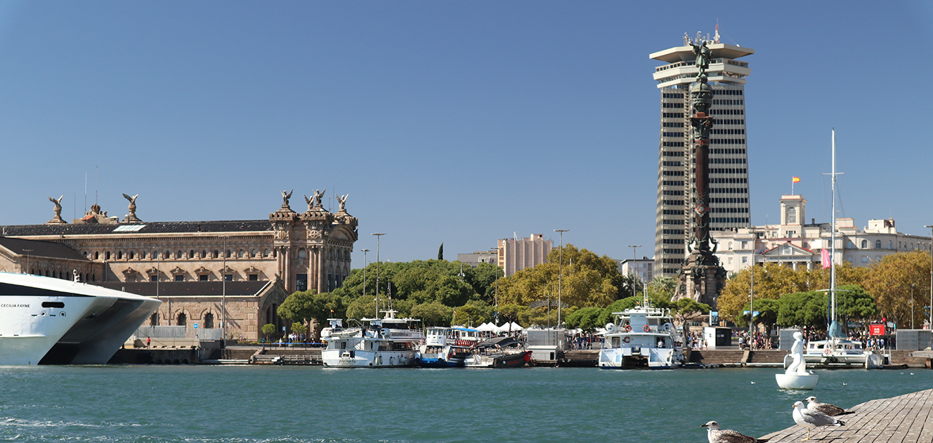 Teen girls in Barcelona